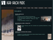 Tablet Screenshot of deadsailor.net